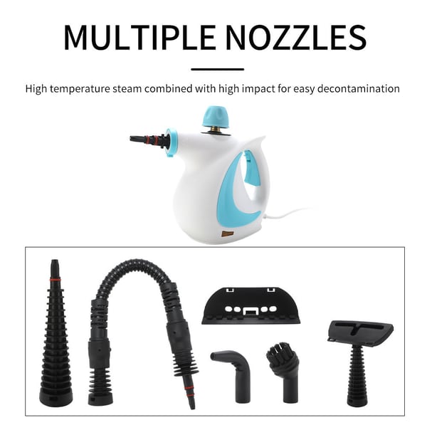 Pressurized Handheld Multi-Surface Natural Steam Cleaner (American standard)